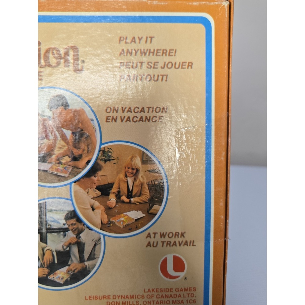 Vintage Travel Aggravation Board Game 1980 Lakeside Complete Retro Family Toy - Picture 9 of 12
